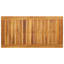 Aneliese Rectangular Outdoor Dining Table , 110cm cm W 56cm cm D