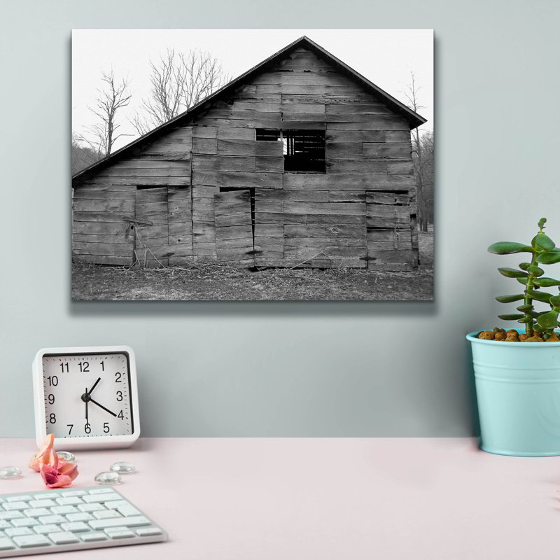  «Weather Worn 3» par Alicia Ludwig, art mural sur toile, H 12 po x l 16 po x P 0,75 po