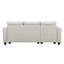 Canapé-lit modulaire Penespa Chenille-24966106