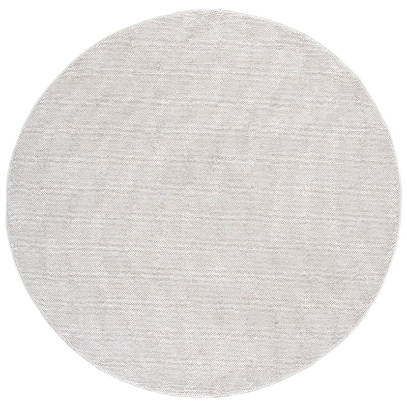 River 600 Performance No Pattern Rug, 6'-7" X 6'-7" Round