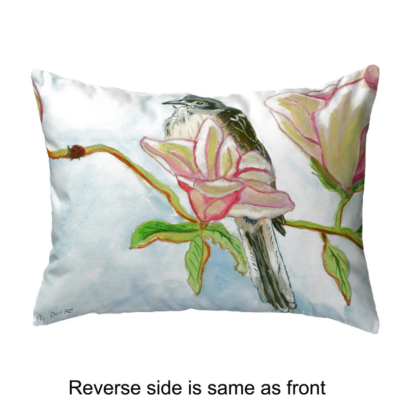 Outdoor Reversible Throw Pillow
