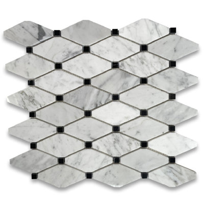 12" x 12" Marble Random Mosaic Wall & Floor Tile