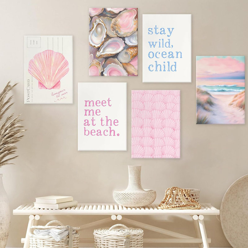 6 Piece Wrapped Canvas Print