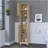Charlotte Linen Cabinet, 2 Single Door Cabinet, Division, One Shelf-473918860