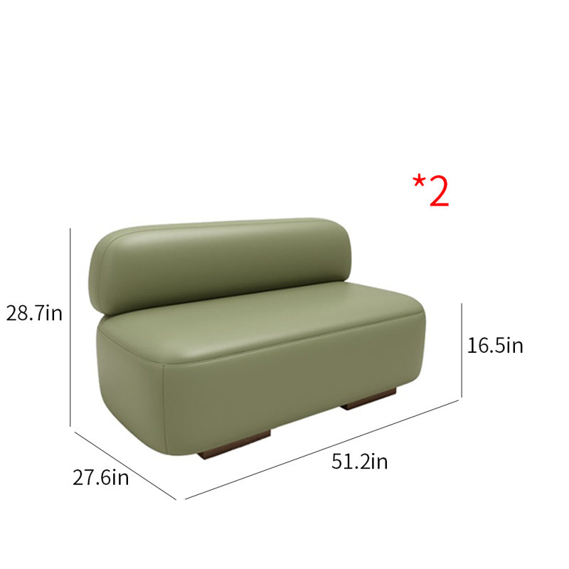 Banc de restaurant, Vert