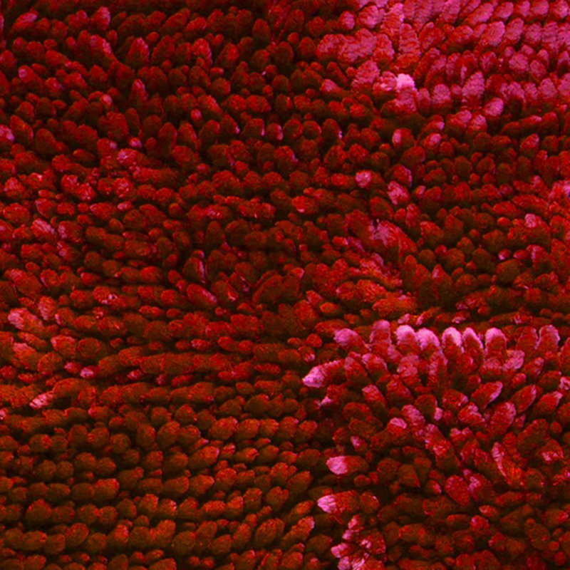 Microfiber Non-Slip Bath Rug, Burgundy