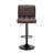 Upholstered Adjustable Height Counter Stool-1214929508