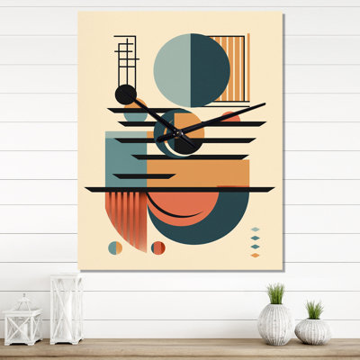 Horloge murale Isaul - Minimalisme