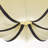 1-Light Pendant Light Foyer Geometric-512978620