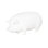 Pig Sculpture, Standing, Off White