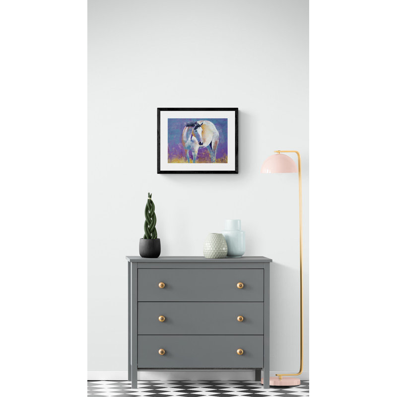 As The Sun Sets Print by Dara Daniel, 19" H x 25" W x 2" D, 18" W x 24" H