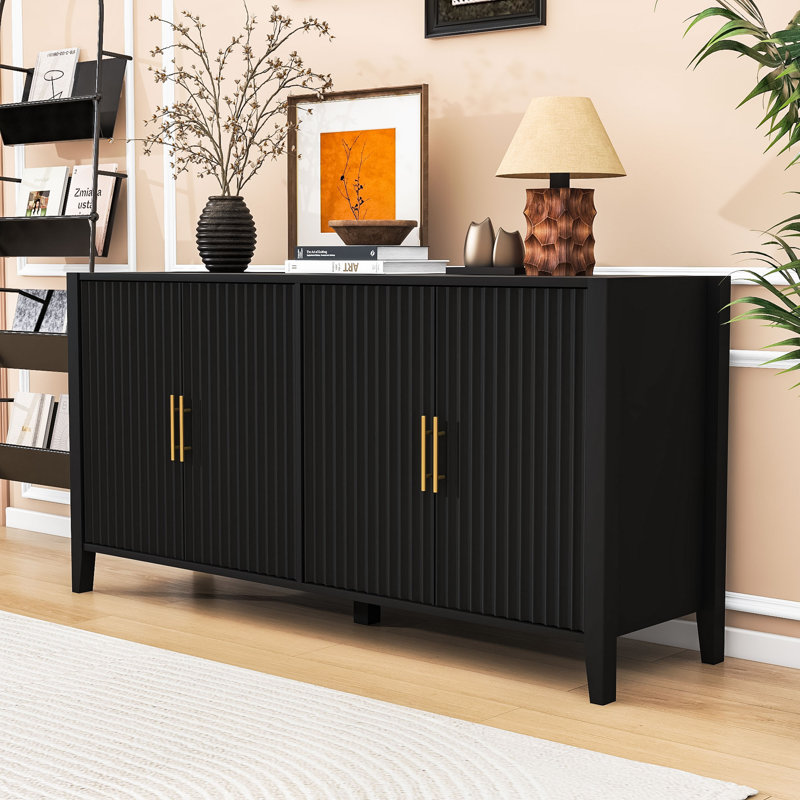 Deyanara 63.1'' Sideboard, Black