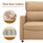 Modern Upholstered Electric Brown Reclinr-776018308