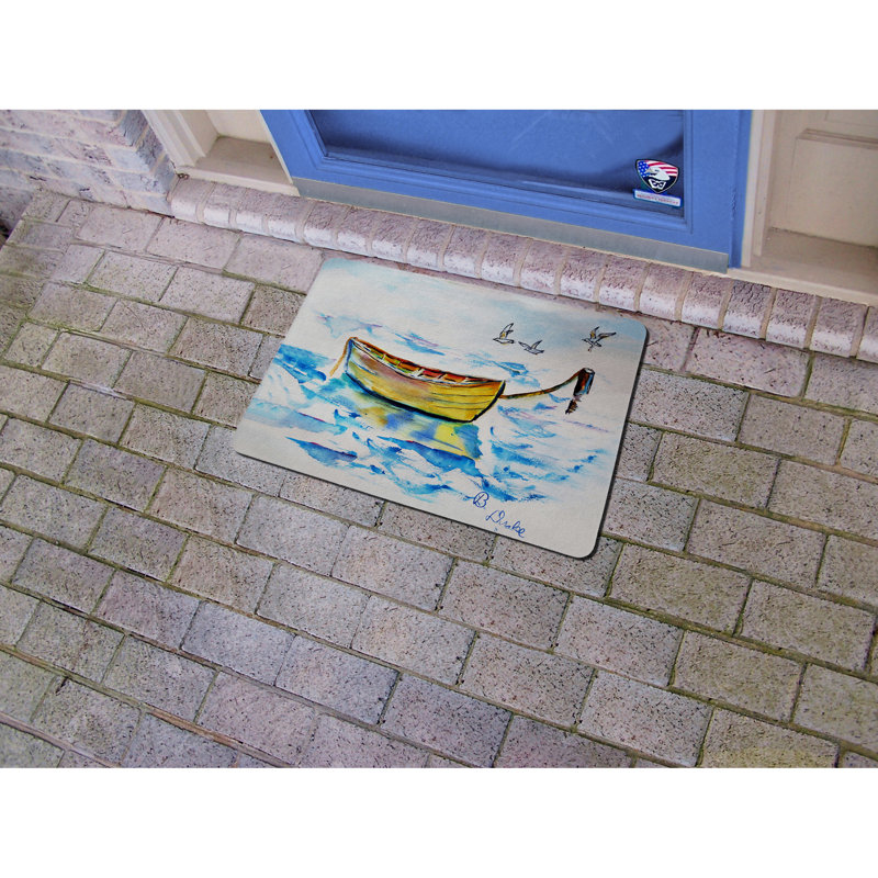 Tapis d'entrée / extérieur antidérapant Henault, Rectangle 1,5 pi x 2,1 pi