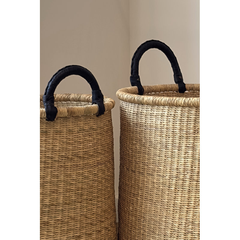 S/2 Handwoven Hamper