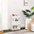 Utility Trolley with Wheels and Drawer, Stylist Rolling Storage Cart-108806122
