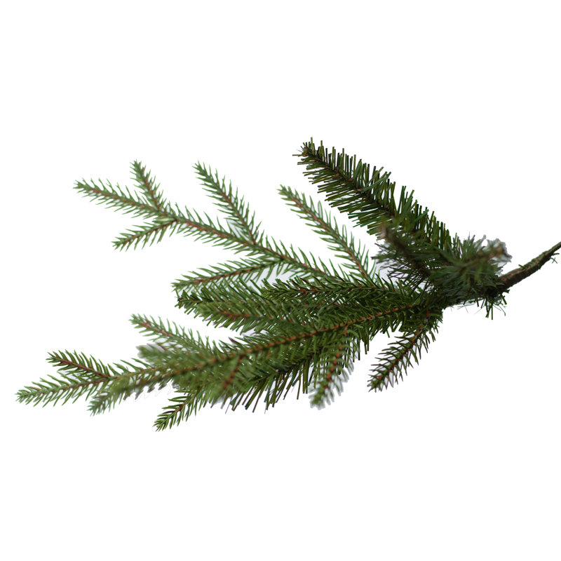 Arkansas Green Spruce Artificial Christmas Tree with Stand, 6ft H