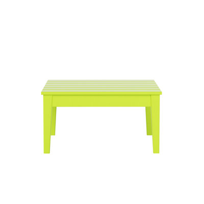 Joubert Outdoor Square HDPE Coffee Table