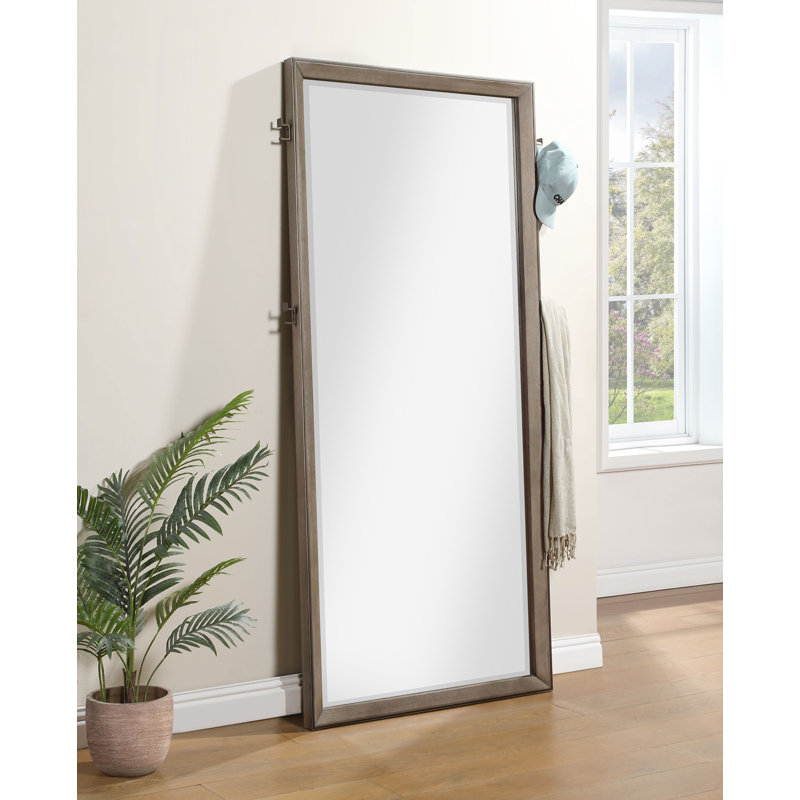 Miroir autoportant Carlwirt, Chêne lavé