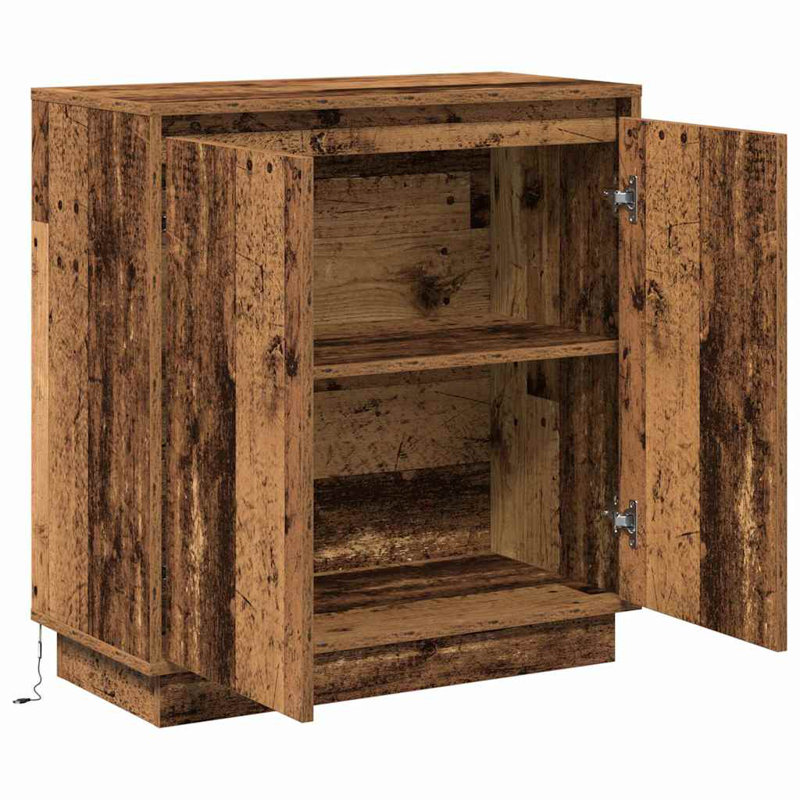  Sideboard 71 X 34.5 X 75 Cm Engineered Wood, Old Wood