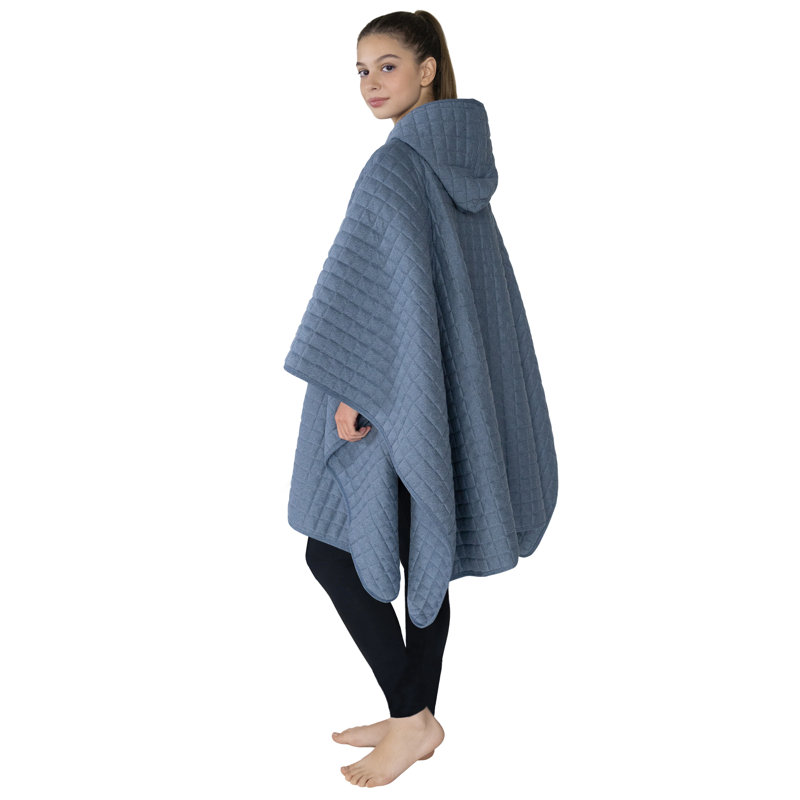 Couverture à capuche Snuggler, Marine