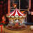 Heirloom 17" Deluxe Christmas Carousel