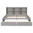 Bookcase Bed with Drawers