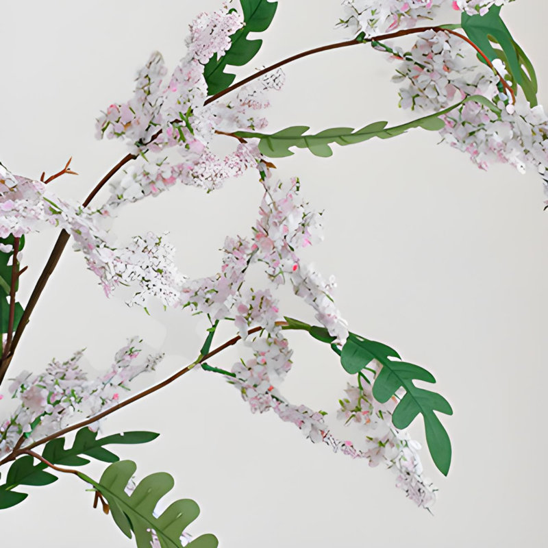 Ornements de fleurs simulées