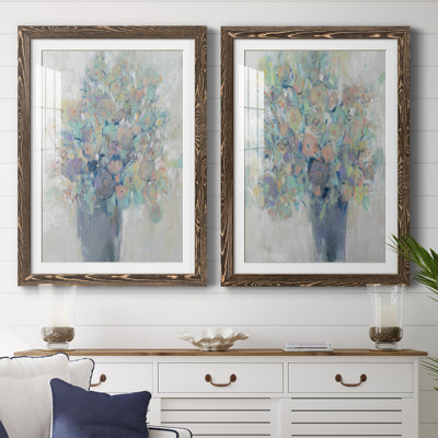 " Bouquet I " 2 - Pieces Painting Print