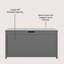 33” Harmony toy storage bench-367530040