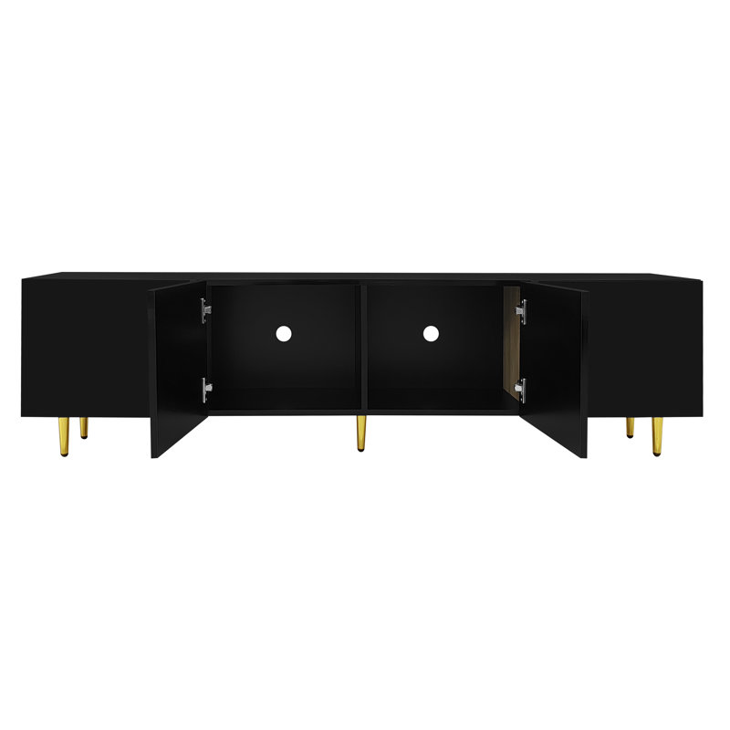 Unfinished TV Stand for TVs up to 65", White