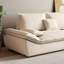 Coussin de canapé blanc modulaire en polyester Fourseat-1437862622