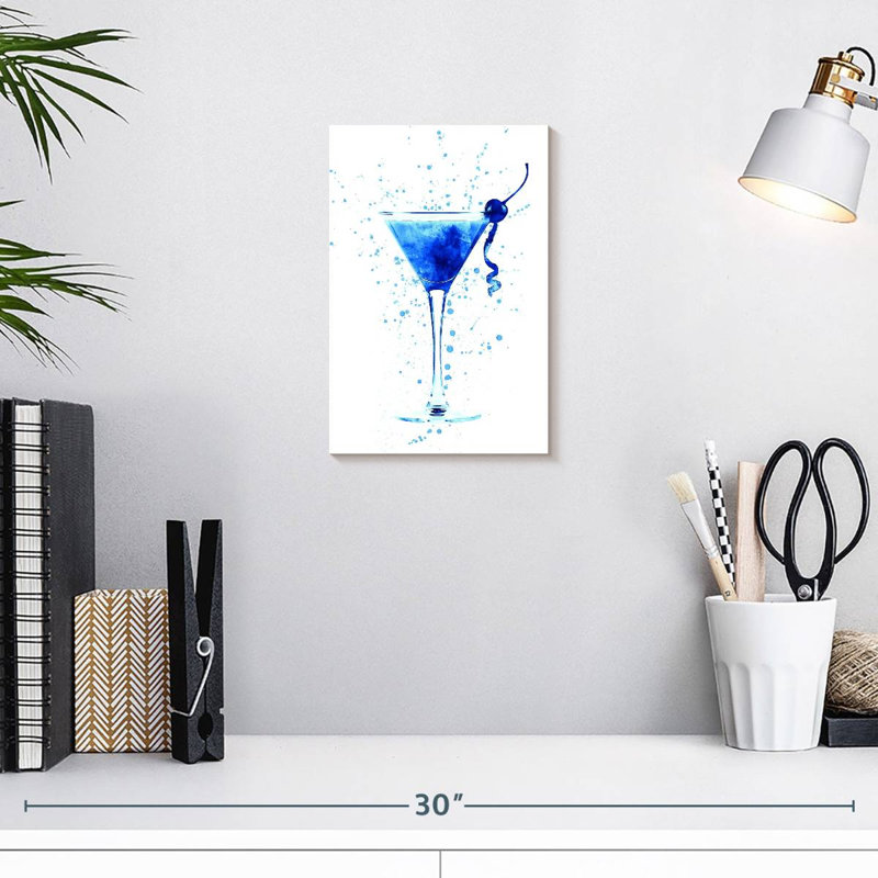 Yarlin Cocktail Drinks Glass I, H 12 po x l 8 po