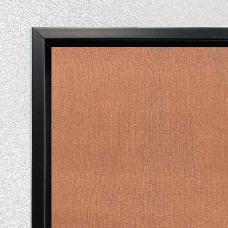 Orange, Black, And White Print by Sam Nash, 41.5" H x 31.5" W