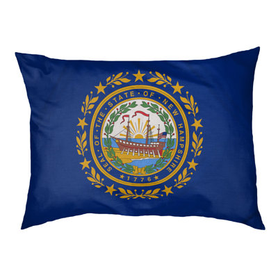 Coussin stylisé new hampshire flag Burien