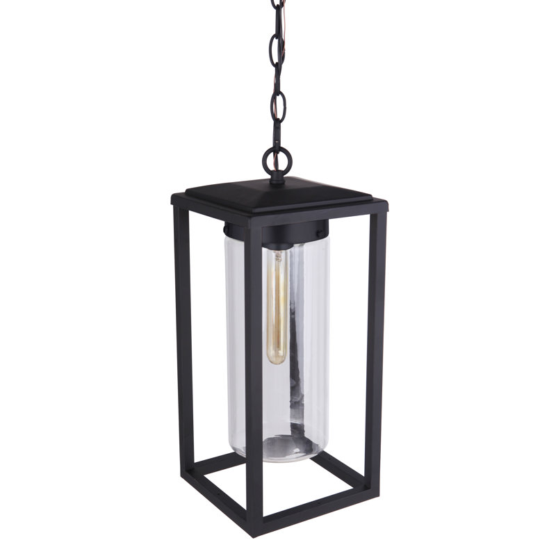 Luminaire suspendu rectangulaire 1 lumière