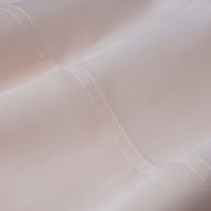 Ensemble de draps en coton de qualité égyptienne 250 fils, Grand, Rosé