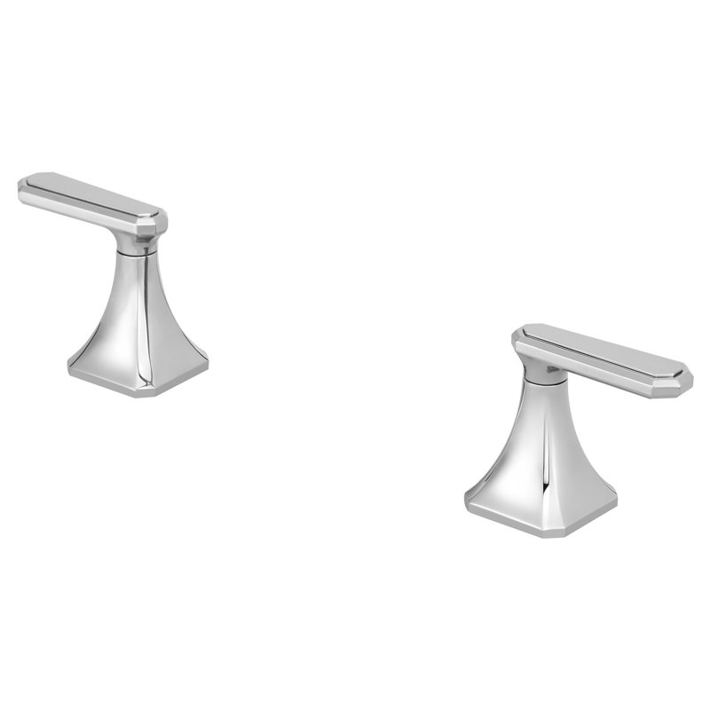 Belshire Widespread Lever Handles, Polished Chrome