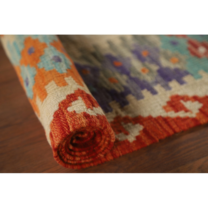 Tapis géométrique Kilim