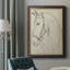 «Horse In Bridle S croquis II», toile encadrée de qualité supérieure - prête à être accrochée-1486077251-1482796560