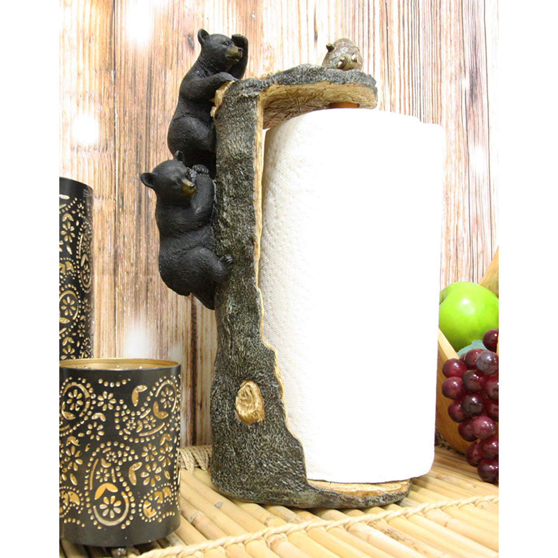 Porte-serviettes de papier rustique nature sauvage