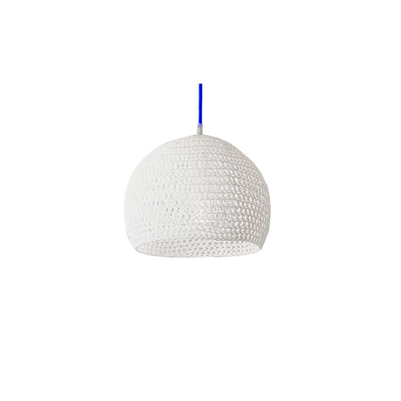 Trama 1 - Light Dome Pendant, White/Blue