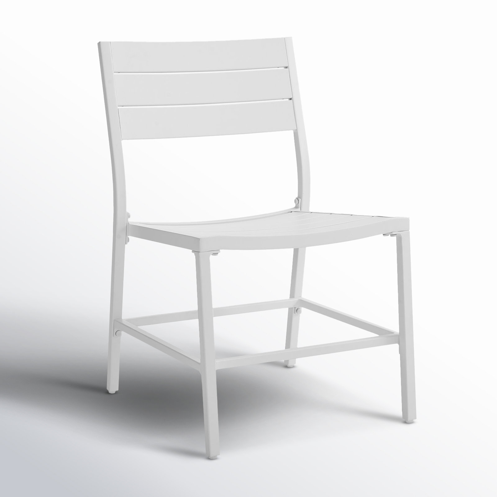 Armando 64" Patio Dining Set, White
