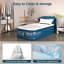 Matelas gonflable simple Xsleep avec pompe intégrée