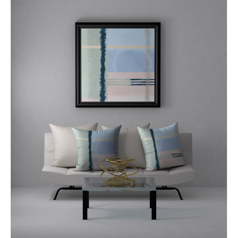 Housse de coussin décoratif carrée spectaculaire Peak, 24" X 24"