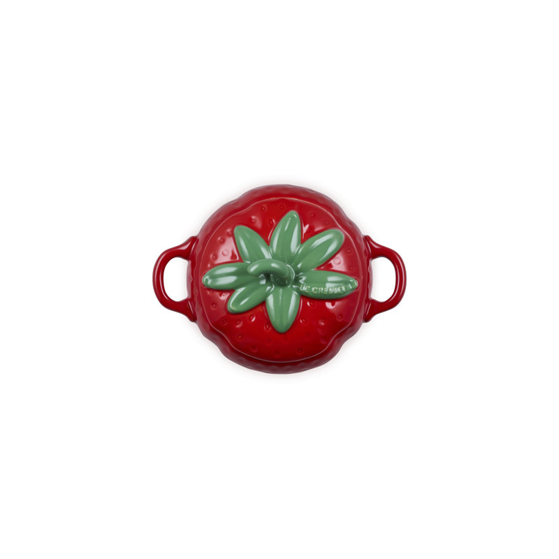 Le Creuset Stoneware Strawberry Mini Cocotte, 16 Oz. - Cerise