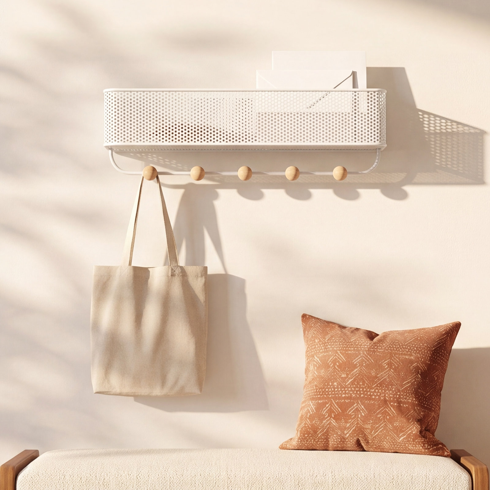 Estique Entry Organizer, White