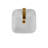 Ceramic Bathroom Sink Countertop - Enhancing Aesthetics White Finish Enhances