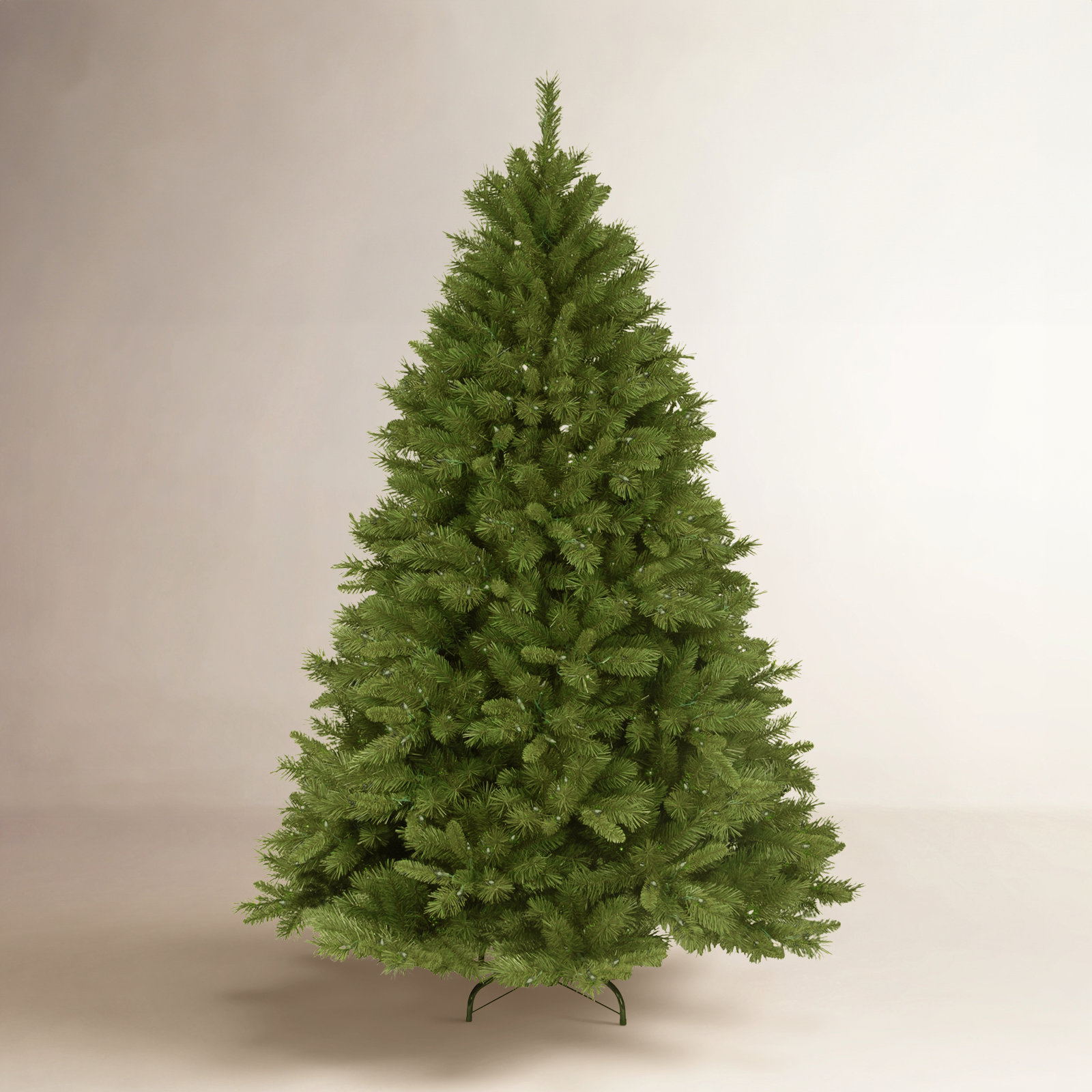 Pre-Lit Pine Christmas Tree, 7.5' H