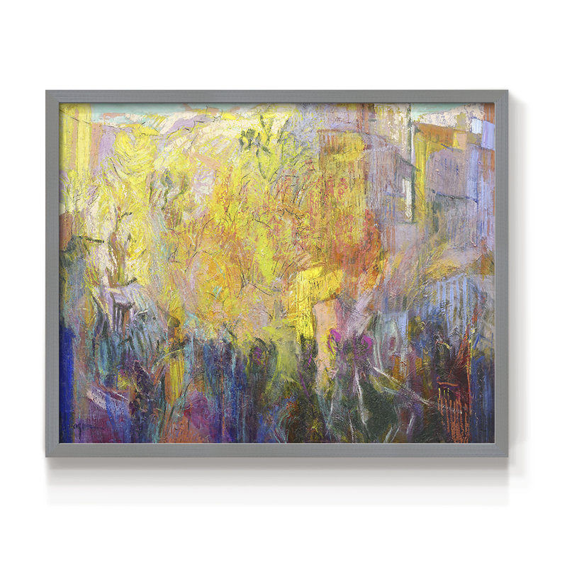 Incantanta -Framed Print - Restickable, Grey, 22" H x 28" W